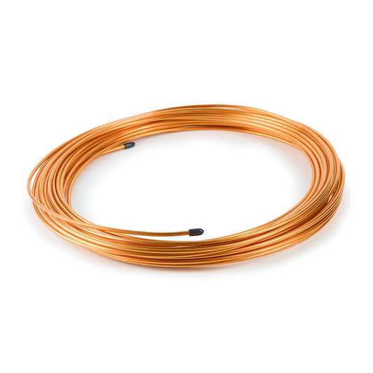 Tubing, Cleaned Copper, 1/8" OD x 0.065" ID, 0.030" wall, 50ft Roll