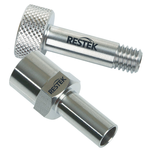 Extended Capillary Column Nut Kit for compact ferrules, Includes extended reducing nut and extended capillary column nut for compact ferrules, For Agilent GCs