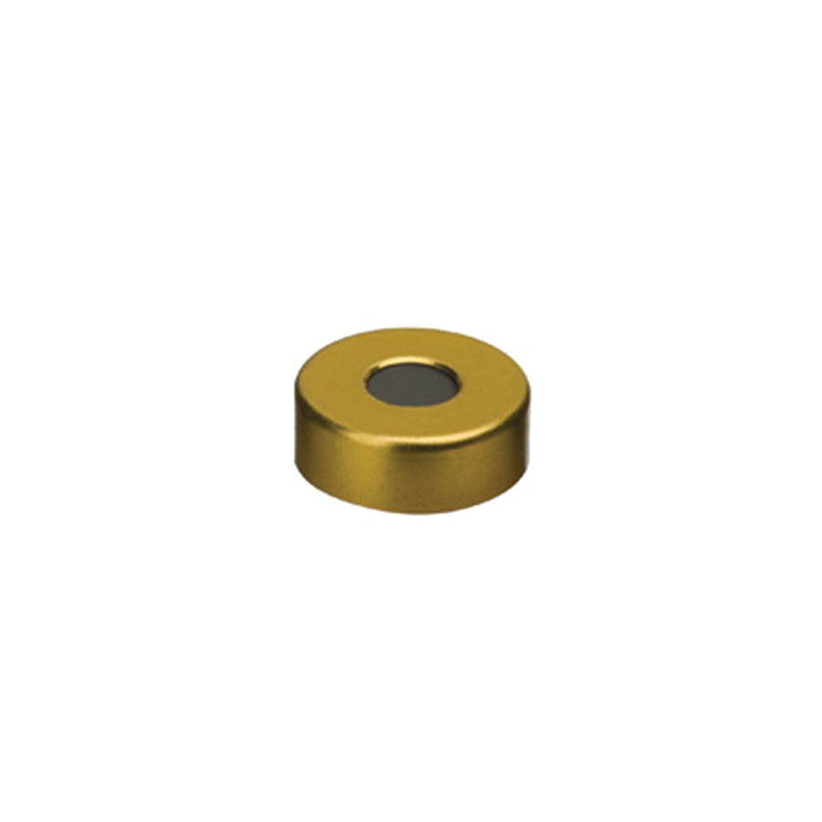20 mm Magnetic Crimp Cap w/PTFE/Butyl Septum with 8 mm Hole, 1,000/pk