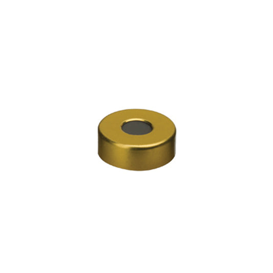 20 mm Magnetic Crimp Cap w/PTFE/Butyl Septum with 8 mm Hole, 1,000/pk