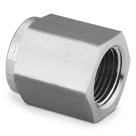 Sample Cylinder SS Pipe Cap, 1/4" Female NPT