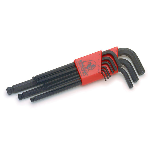 Metric 9 Piece Ball-Point Hex Key Set