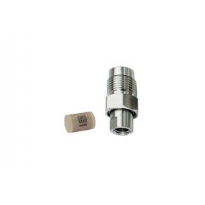 OPTI-MAX® Inlet Cartridge Check Valve, 3/16" Ceramic Ball & Seat, PEEK Cartridge, All Beckman
