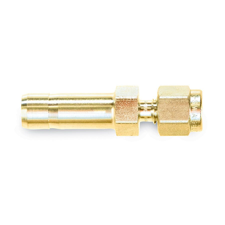 Swagelok Fitting, 1/4" to 1/8" Tube End Reducer, Brass, 5/pk