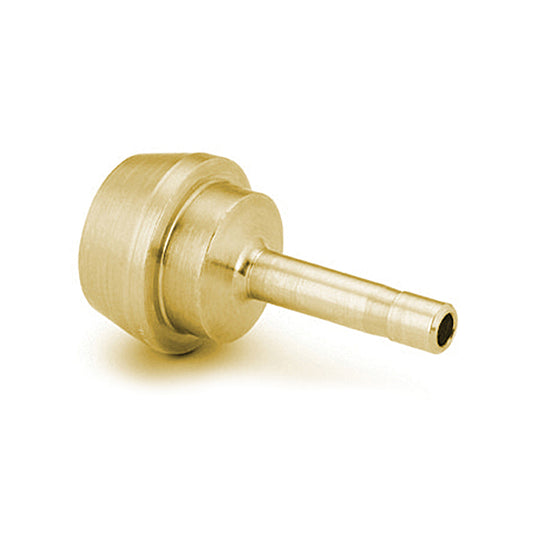 Swagelok Fitting, 1/8" to 1/4" Port Connector, Brass, 5/pk