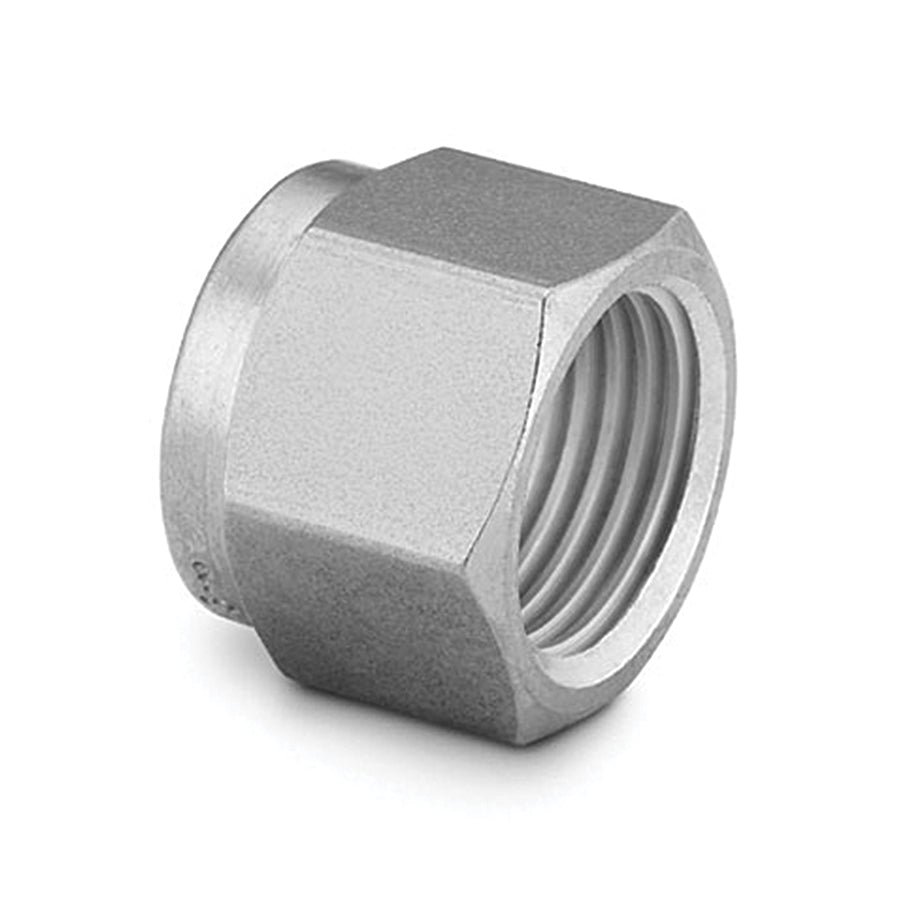 Swagelok Fitting, 1/16" Nut, Stainless Steel, 5/pk
