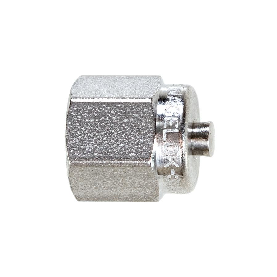 Swagelok Fitting, 1/8" Plug, Stainless Steel, 4/pk