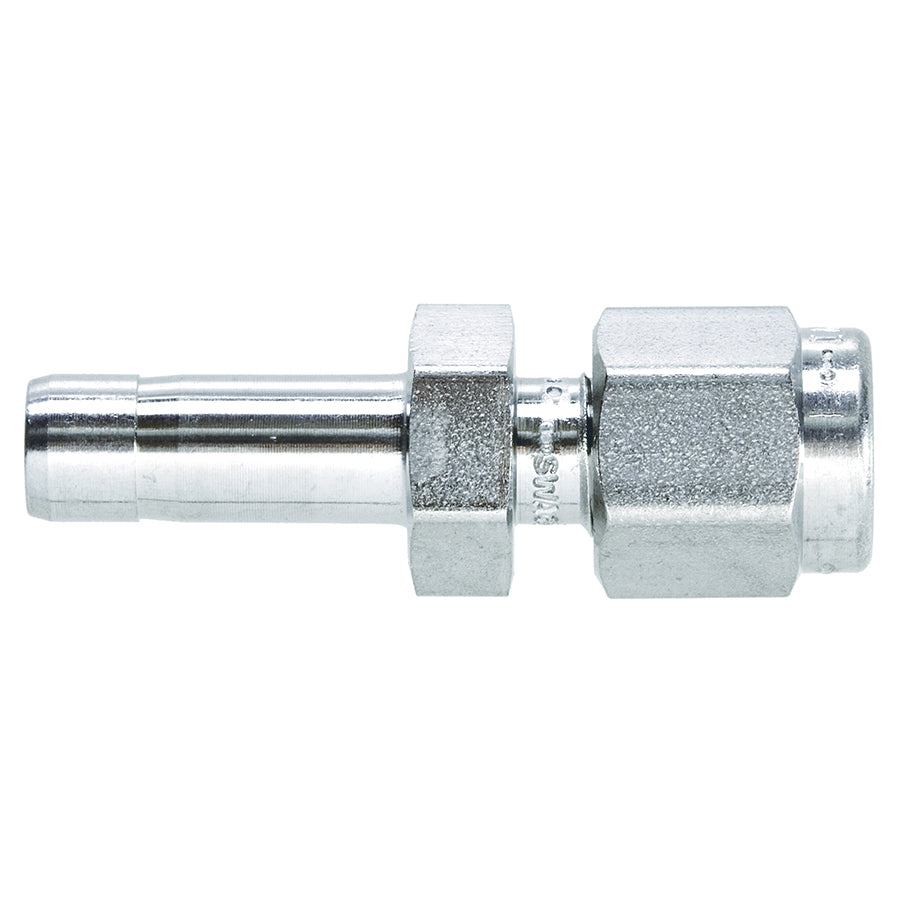 Swagelok Fitting, 1/4" to 1/8" Tube End Reducer, Stainless Steel, 2/pk