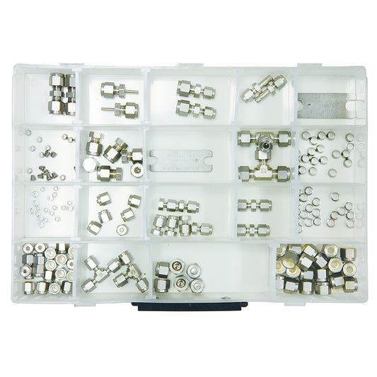 Swagelok Fitting Kit, Stainless Steel