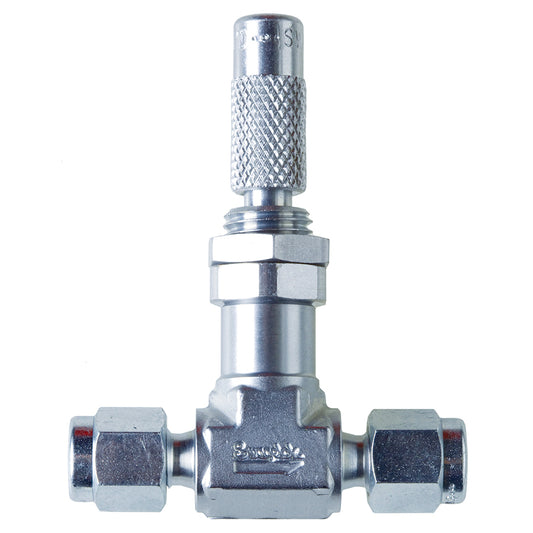Swagelok Valve, 1/8" Stainless Steel Straight Metering