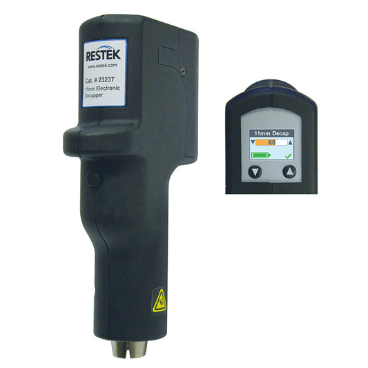 11mm Electronic Decapper, Rechargeable, kit includes: charger with Universal Plug Set, with OLED display screen