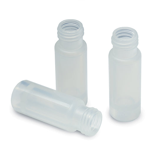 Limited-Volume Screw-Thread Polypropylene Vials, 9 mm, 700 µL, 12 x 32 mm, 100/pk