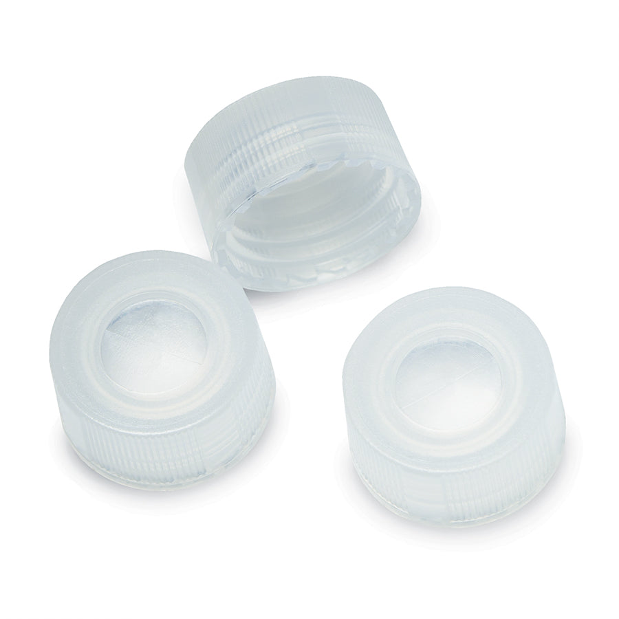 9 mm Solid Top Polyethylene Closure, 10mil thick membrane, 1,000/pk
