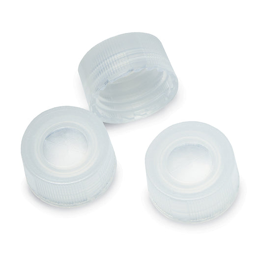 9 mm Solid Top Polyethylene Closure, 10mil thick membrane, 1,000/pk