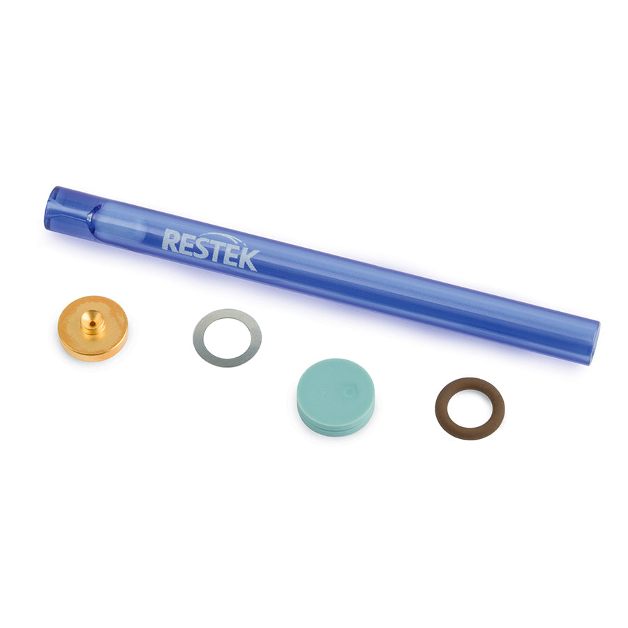 FastPack Kit, Inlet Maintenance Kit Agilent 4mm Topaz Single Taper Splitless Liner w/Wool, Pack of 5 Kits