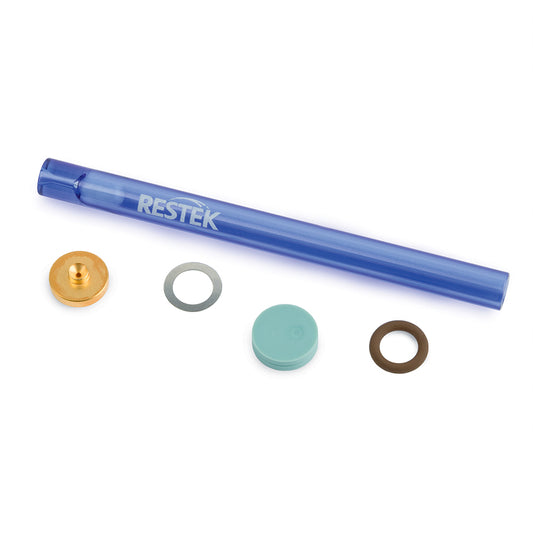 FastPack Kit, Inlet Maintenance Kit Agilent 4mm Topaz Single Taper Splitless Liner w/Wool, Pack of 5 Kits