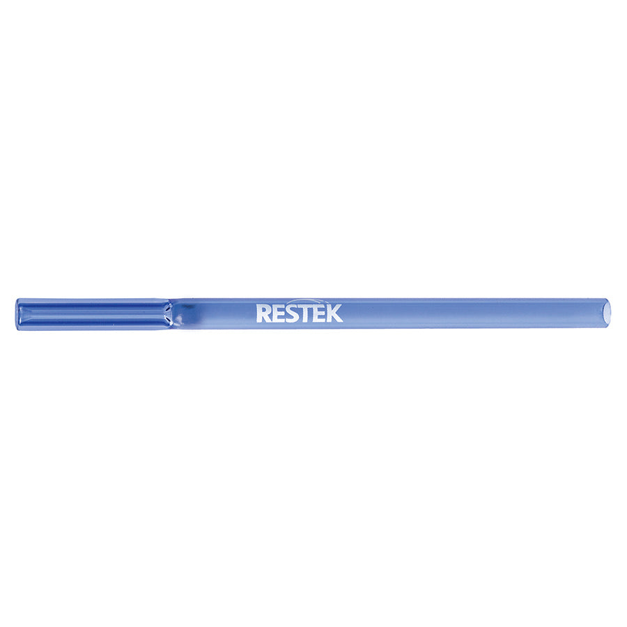 Topaz Liner, Splitless Single Taper (Gooseneck) w/wool, 3.5 mm x 5.0 x 95 for Shimadzu GCs, 5/pk