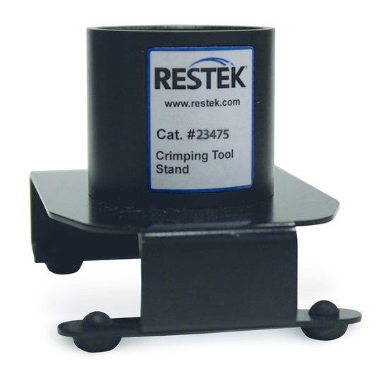 Crimping Tool Stand for use with electronic and manual crimpers and decappers