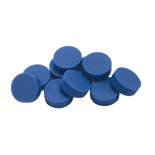 9.5 mm (3/8") OD General Purpose Blue GC Septa, 50/pk