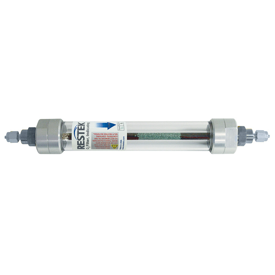 Indicating Oxygen Trap, 1/4" Stainless Steel