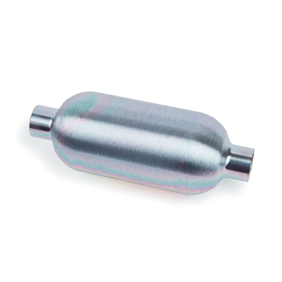 Sample Cylinder, Sulfinert, TPED, 150cc, 1450psig, 304L SS, 1/4" Female NPT Threads