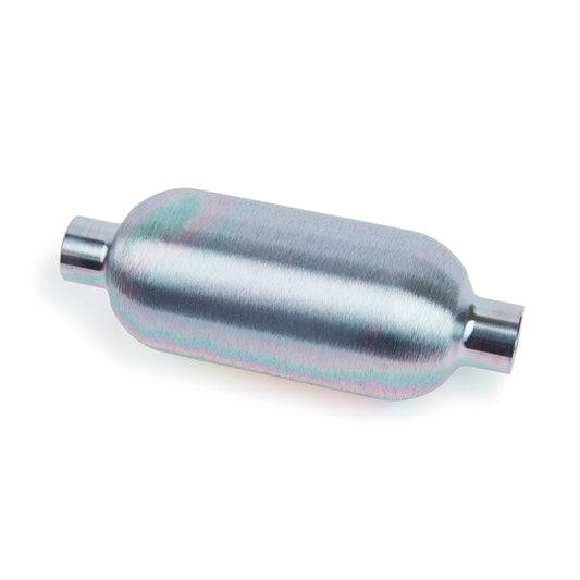 Sample Cylinder, Sulfinert, TPED, 150cc, 1450psig, 304L SS, 1/4" Female NPT Threads