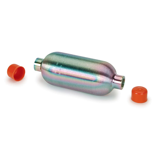 Sample Cylinder, Sulfinert, 150cc, 1800psig, 304L SS, 1/4" Female NPT Threads