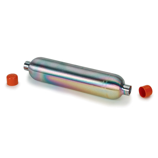Sample Cylinder, Sulfinert, 300 cc, 1800 psig, 304L SS, 1/4" Female NPT Thread