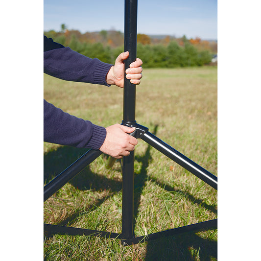 Air Canister Tripod, holds two 1L, 3L, or 6L size canisters