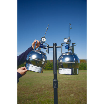 Air Canister Tripod, holds two 1L, 3L, or 6L size canisters