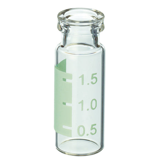 Vials, Snap Seal, 12 x 32mm/2.0mL/11 mm, w/Green Mark, 1, 000/pk