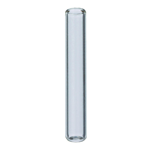 Vial Inserts, 250ul Glass Flat Bottom, For SO Screw & Crimp, 1,000/pk