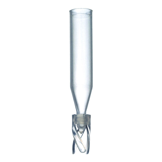 Vial Inserts, 250ul Poly. Bottom Spring, For LO Crimp & Seal, 100/pk