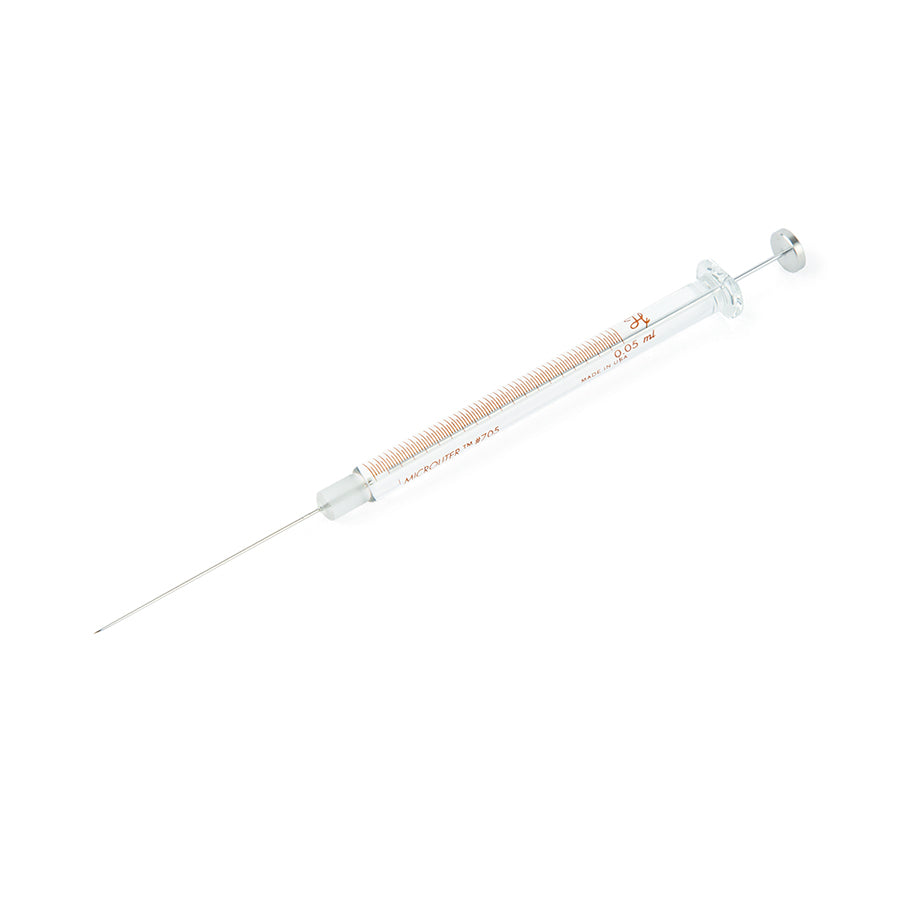 Syringe, Hamilton 705N (50uL/N/22s/2"/2pt), Manual Microliter