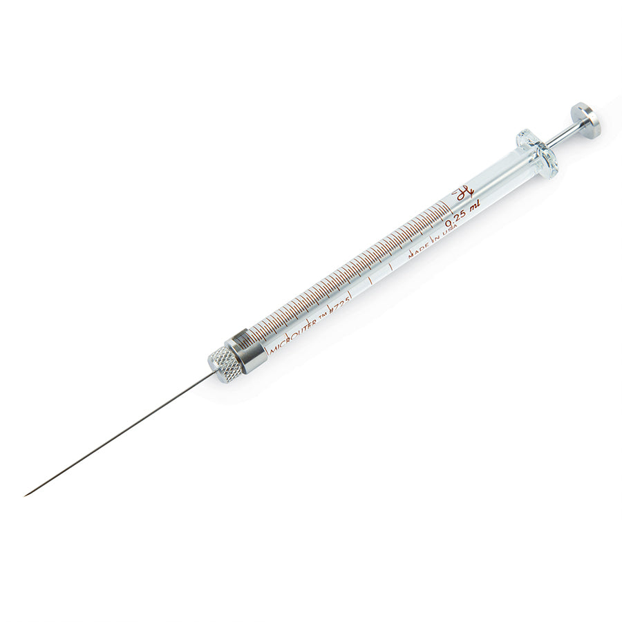 Syringe, Hamilton 725RN (250uL/RN/22s/2"/2pt), Manual Microliter
