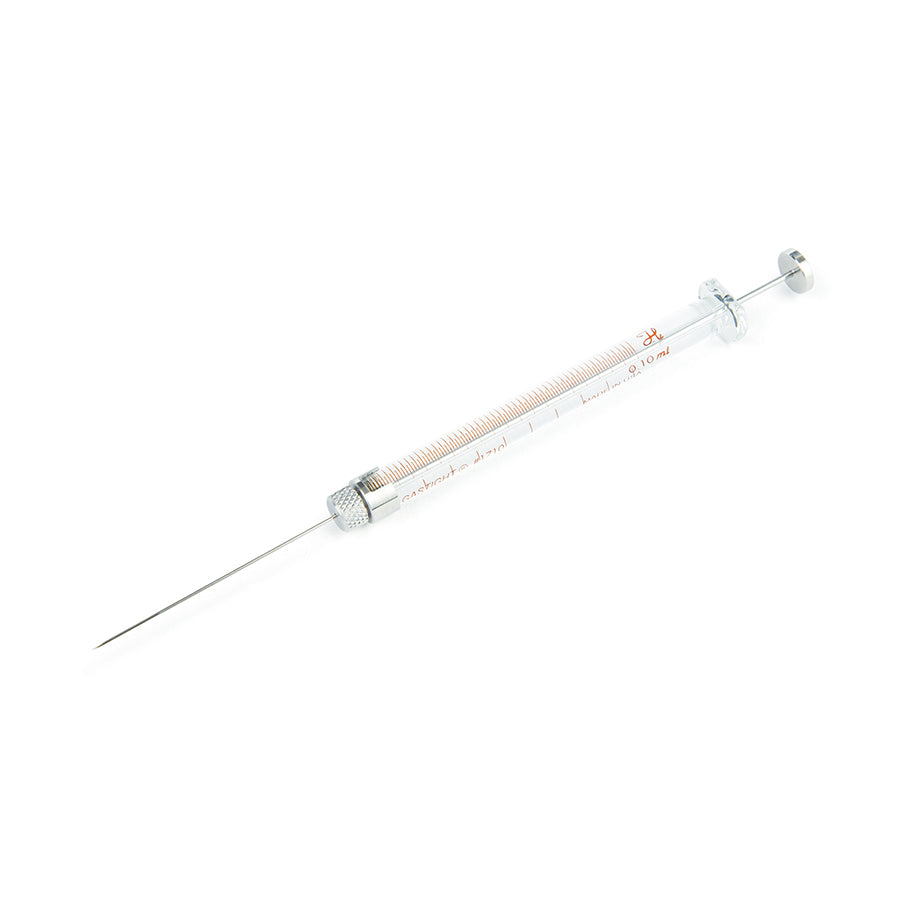 Syringe, Hamilton 1710 (100uL/RN/22s/2"/2pt), PTFE Tip, Gas-Tight