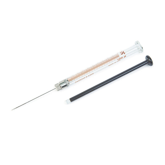 Syringe, Hamilton 1001 (1mL/RN/22/2"/2pt), PTFE Tip, Gas-Tight