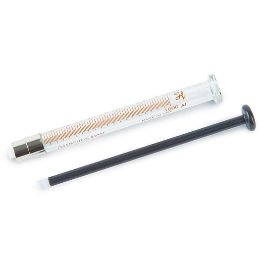 Syringe, Hamilton 1001 (1mL/TLL/without slots), PTFE Tip, Gas-Tight