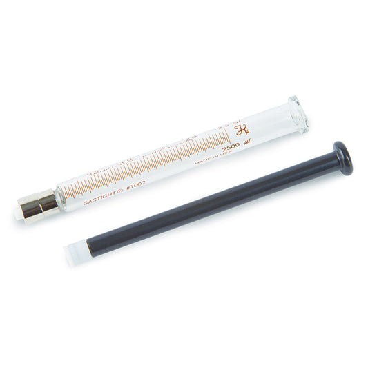 Syringe, Hamilton 1002 (2.5mL/TLL/without slots), PTFE Tip, Gas-Tight