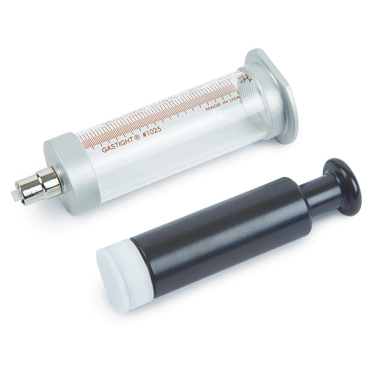 Syringe, Hamilton 1025 (25mL/TLL/without slots), PTFE Tip, Gas-Tight