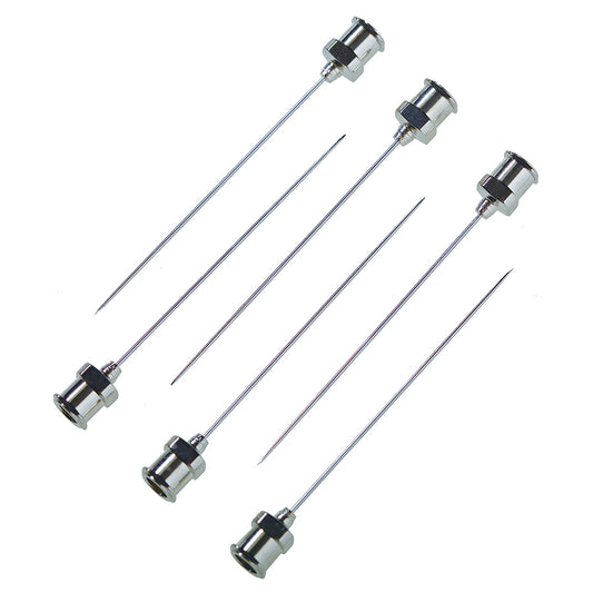 Syringe Needle, Hamilton LT/TLL (Metal Hub/22s/2"/2pt), for Luer Lock Syringes, Gas-Tight, 6/pk