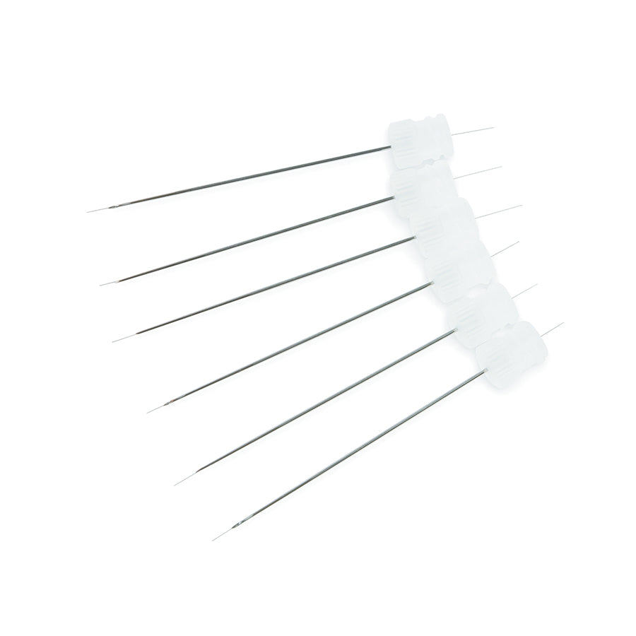 Syringe Needle, Hamilton LT/TLL (Kel-F/22s/2"/2pt), for Luer Lock Syringes, Gas-Tight, 6/pk