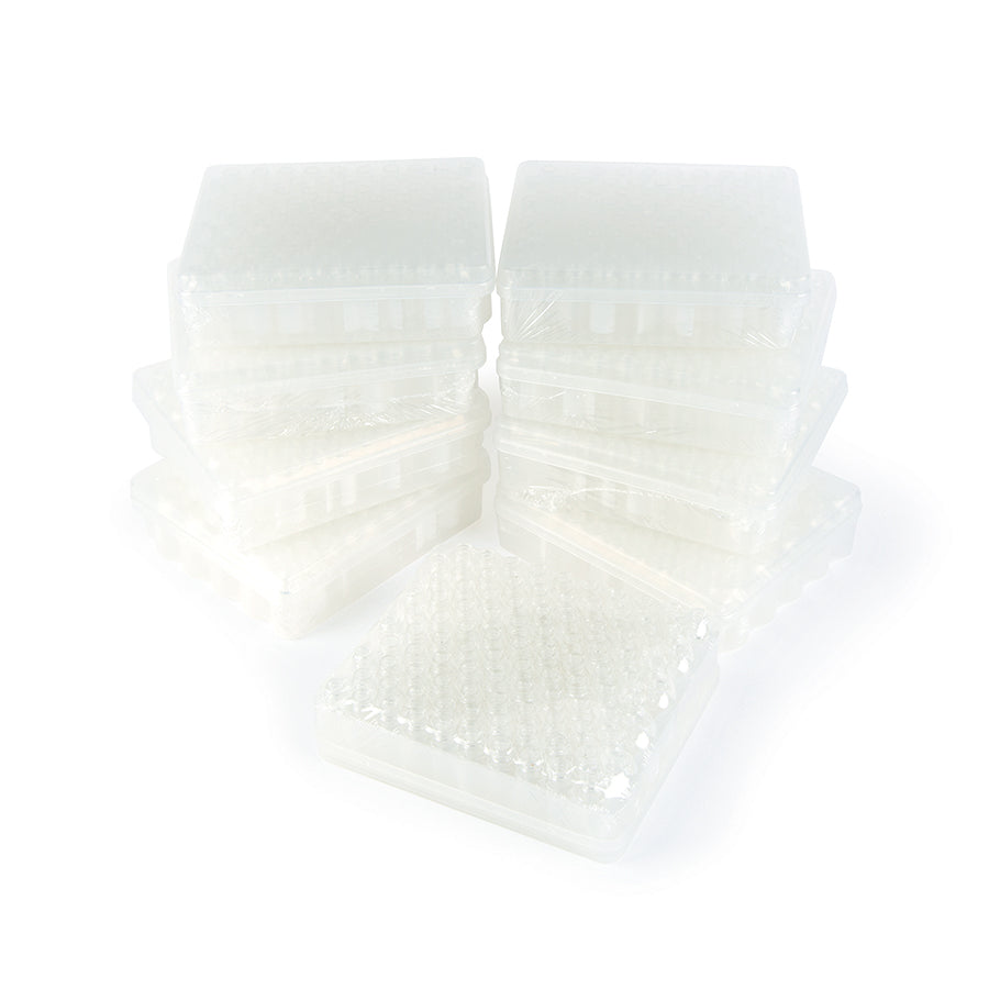 2.0 mL, 8 mm Screw-Thread Vials with Grad Marking Spot, Clear, 1,000/pk