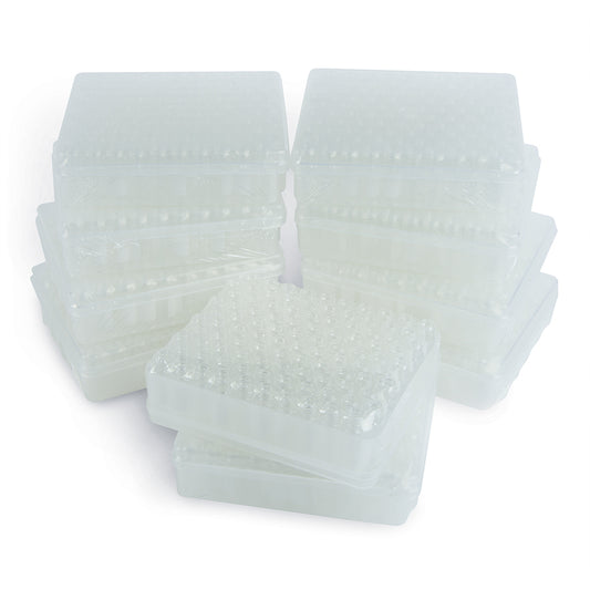 2.0 mL, 10 mm/425 Big Mouth Step Screw-Thread Vials with Grad Marking Spot, Clear, 1,000/pk