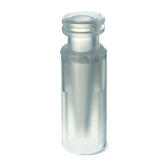 2.0 mL Crimp-Top Plastic Vial with 100 μL Polypropylene Insert, 100/pk