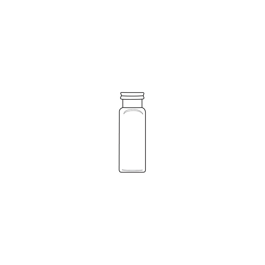 4.0 mL, 13 mm WISP 48 Crimp-Top Step Vials with Grad Marking Spot, Clear, 100/pk