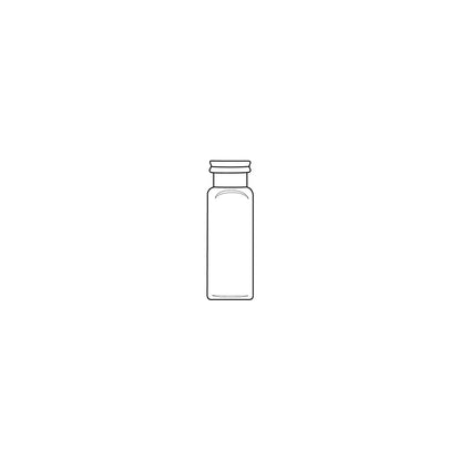 4.0 mL, 13 mm WISP 48 Crimp-Top Step Vials with Grad Marking Spot, Clear, 100/pk