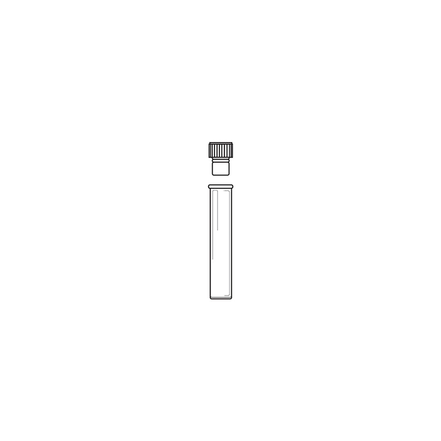 1.0 mL, 8 x 40 mm WISP 96 Style Shell Vials, Clear, 200/pk