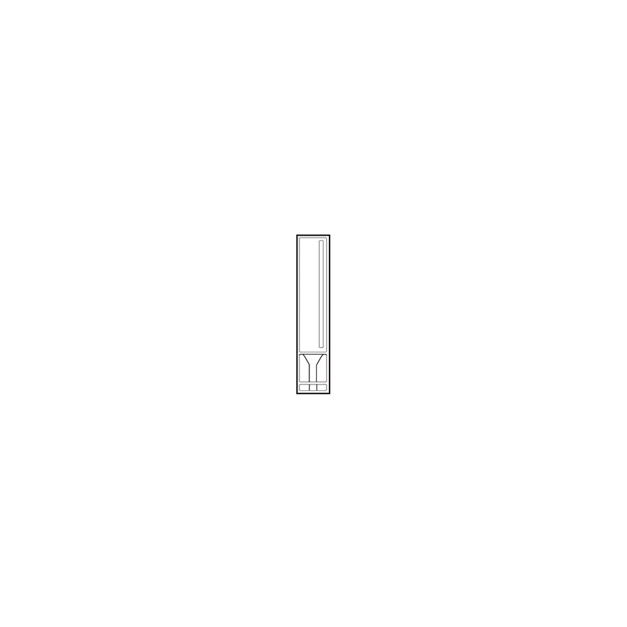 700 uL Limited Volume, 8 x 40 mm WISP 96 Style Shell Vials, Polypropylene, 200/pk