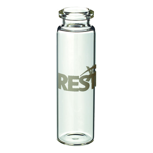 20 mL, 20 mm Headspace Crimp-Top Vials, Clear, Flat Bottom, 100/pk